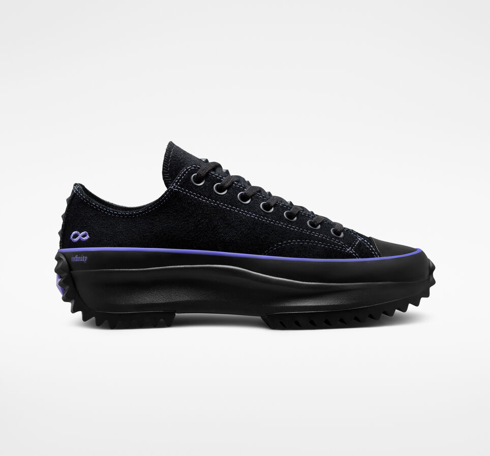 Converse Chase the Drip x Kelly Oubre Jr. Run Star Hike Platformie Czarne | A56574G