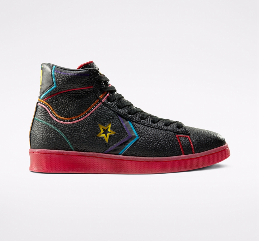 Converse Chinese New Year Pro Skórzane Czarne | A67062C