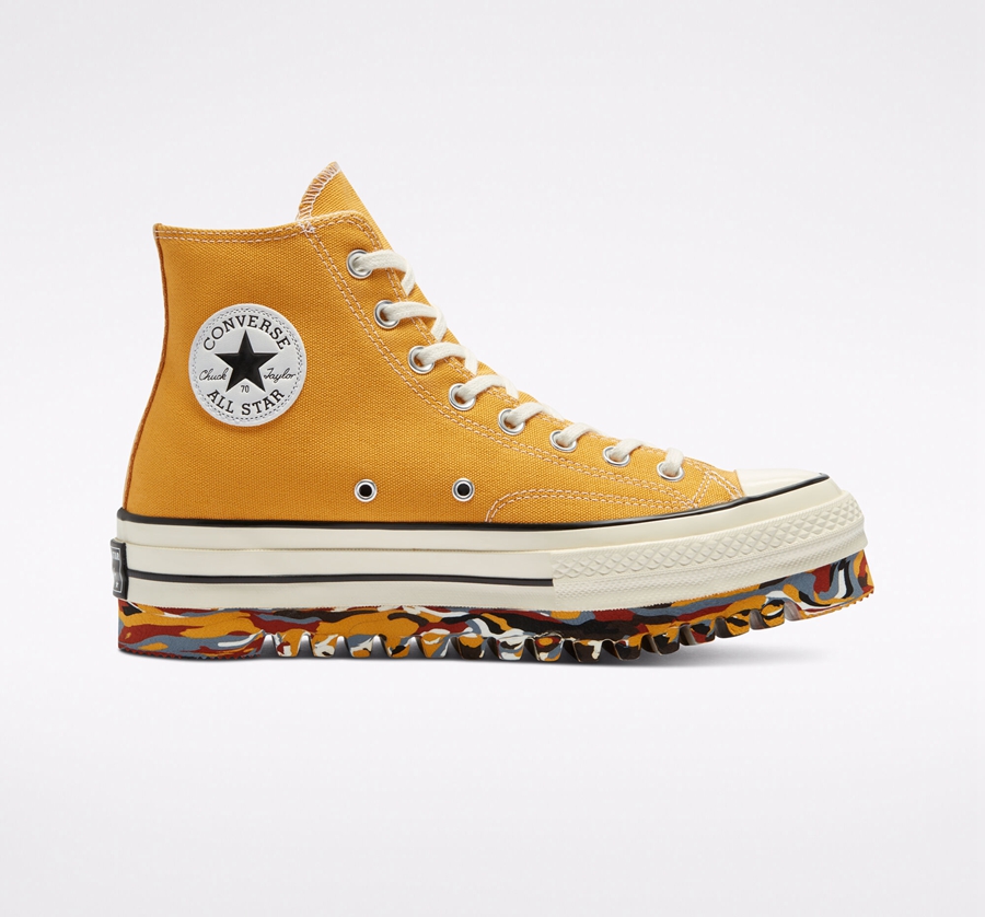 Converse Chuck 70 LTD Trek Płócienne Żółte | A85430R