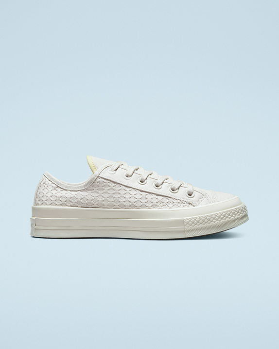 Converse Chuck 70 Lato Jaquard Niskie Top Białe | A74344A