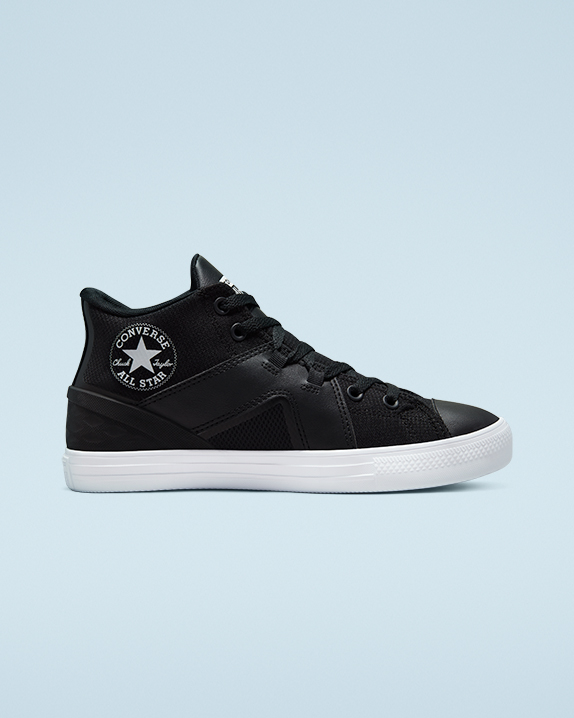 Converse Chuck Taylor All Star Flux Ultra Mid Czarne | A87553U