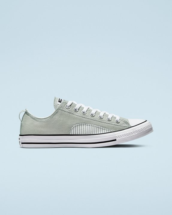 Converse Chuck Taylor All Star Hickory Stripe Niskie Top Szare | A84720V