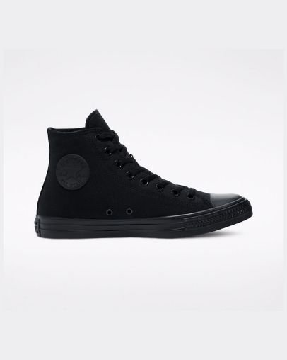 Converse Chuck Taylor All Star Klasyczne Wysokie Top Czarne | A64266R