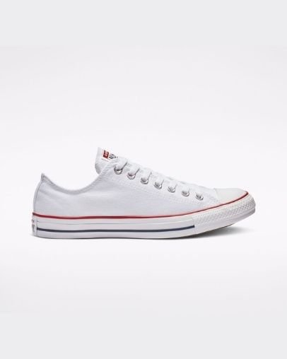 Converse Chuck Taylor All Star Klasyczne Niskie Top Białe | A77040R