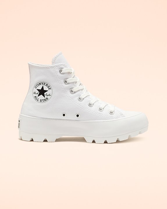Converse Chuck Taylor All Star Lugged Wysokie Top Białe | A58008S