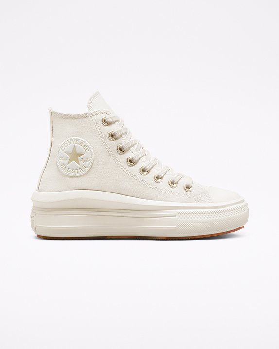 Converse Chuck Taylor All Star Move Festival Wysokie Top Białe | A28362C