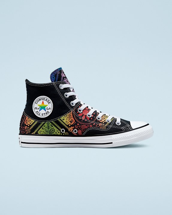 Converse Chuck Taylor All Star Pride Wysokie Top Czarne | A00192M