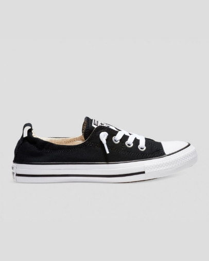 Converse Chuck Taylor All Star Shoreline Płócienne Slip Czarne | A46125C