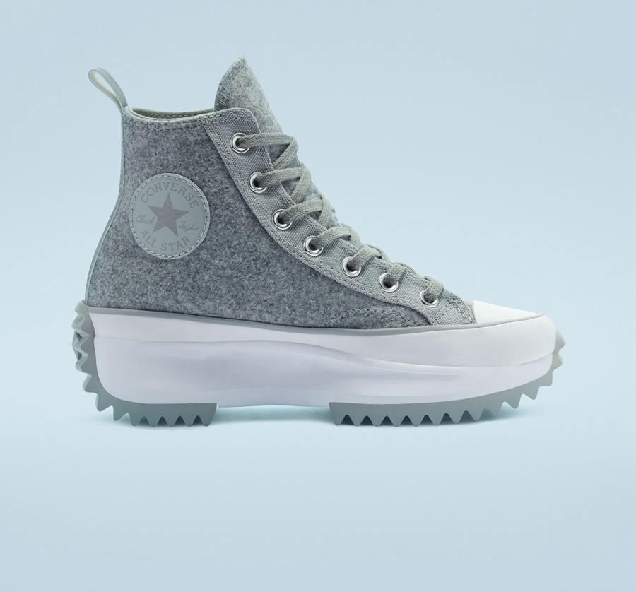 Converse Ice Run Star Hike Szare | A63592W