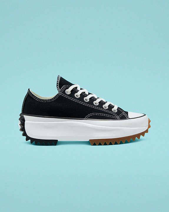 Converse Run Star Hike Niskie Top Czarne | A11892B