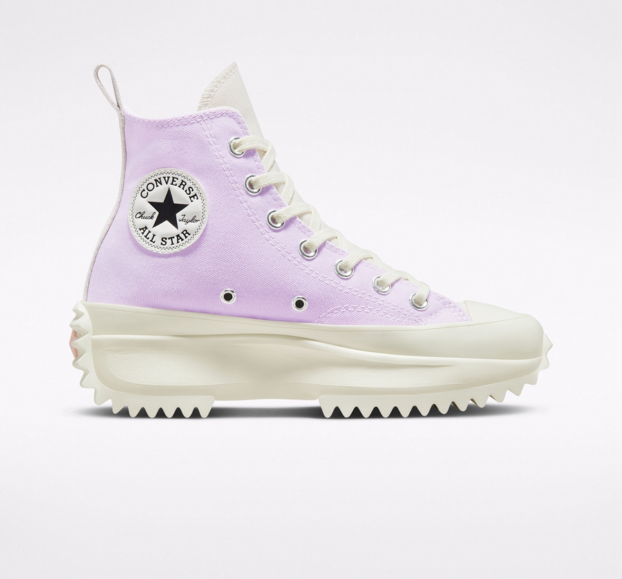 Converse Run Star Hike Platformie Tri-Panel Color Block Białe | A73970K