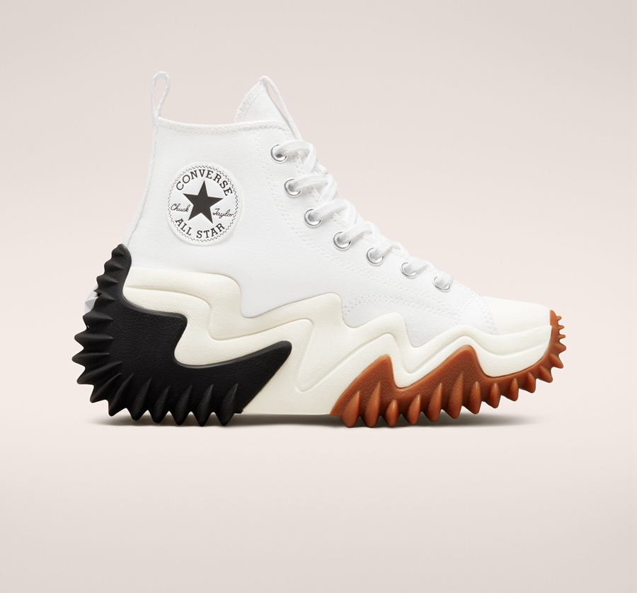 Converse Run Star Motion Platformie Białe | A55754V