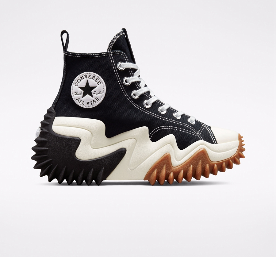 Converse Run Star Motion Platformie Czarne | A09170F