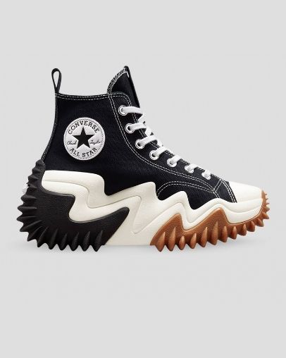 Converse Run Star Motion Wysokie Top Czarne | A55376U