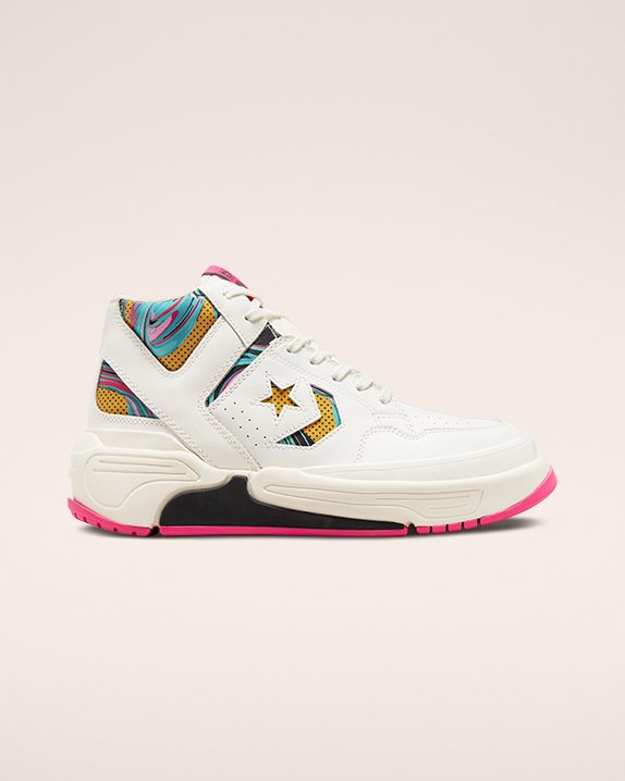 Converse Weapon CX Mid Vintage Białe | A74849P