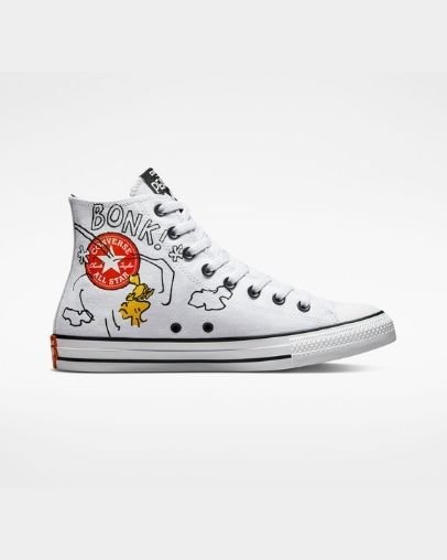 Converse x Peanuts Chuck Taylor All Star Wysokie Top Białe | A32506R