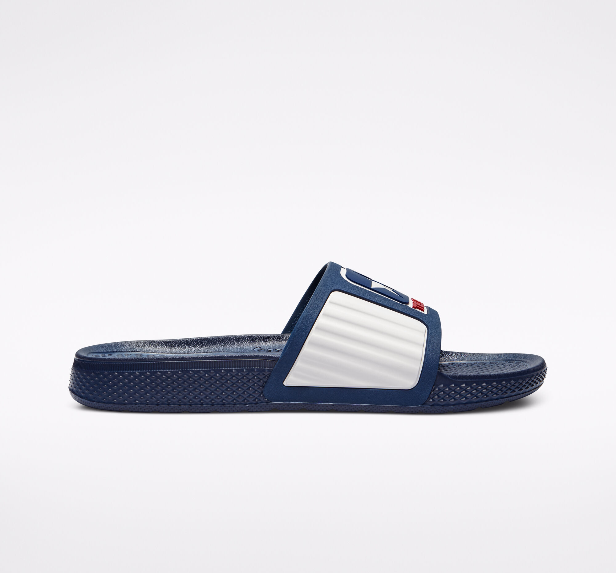 Converse x TELFAR All Star Klapki Granatowe | A87232H